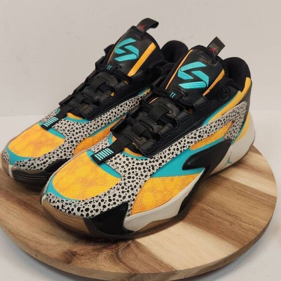 Jordan Luka 2 Saf Men\'s Size 9.5 Orange Black Teal main image 9